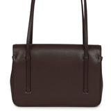 Chanel Small Preppy Coco Flap Bag Dark Brown Shiny Caviar Brushed Gold Hardware - Thumbnail View 4