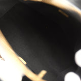 Pre-owned Chanel "CC Travel" Bowling Bag Black Shiny Crumped Calfskin Antique Gold Hardware - Thumbnail View 8