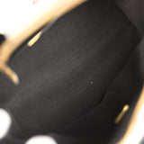 Pre-owned Chanel "CC Travel" Bowling Bag Black Shiny Crumped Calfskin Antique Gold Hardware - Thumbnail View 10