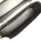 Chanel Top Handle Long Vanity Case with Chain Black Shiny Caviar Light Gold Hardware - Thumbnail View 8