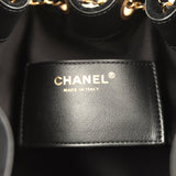 Pre-owned Chanel Small 25 Hobo Bag Black Suede Antique Gold Hardware - Thumbnail View 9