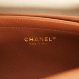 Chanel Small "Urban Essential" East West Shopping Tote Brown Caviar Gold Hardware - Thumbnail View 10