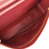 Chanel Maxi "Souplissimo" Small Flap Bag Burgundy Grained Calfskin Gold Hardware - Thumbnail View 10