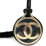 Chanel Tassel Barrel Bag Black Velvet Gold Hardware - Thumbnail View 6