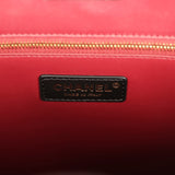 Chanel Large Cerf Shopping Bag Black Crocodile Embossed Calfskin Gold Hardware - Thumbnail View 9