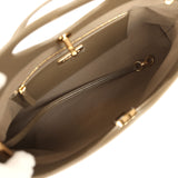 Chanel 31 Shopper Dark Khaki Shiny Lambskin and Pony Hair Gold Hardware - Thumbnail View 8