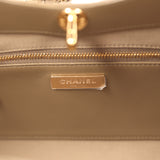 Chanel 31 Shopper Dark Khaki Shiny Lambskin and Pony Hair Gold Hardware - Thumbnail View 9