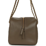 Chanel Small Bowling Bag Dark Khaki Lambskin Gold Hardware - Thumbnail View 3