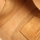Chanel Maxi Shopping Bag Beige Grained Nubuck Calfskin Light Gold Hardware - Thumbnail View 8