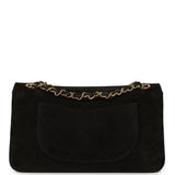 Chanel Medium "Souplissimo" Flap Bag Black Suede Gold Hardware - Thumbnail View 4