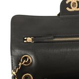 Chanel Medium "Souplissimo" Flap Bag Black Suede Gold Hardware - Thumbnail View 8