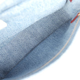 Chanel Maxi "Souplissimo" Small Flap Bag Blue Denim Gold Hardware - Thumbnail View 10