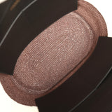 Chanel Maxi Coco Beach Small Shopping Bag Khaki, White, Brown Raffia and Calfskin - Thumbnail View 8