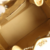 Chanel Small 25 Hobo Bag Gold Metallic Calfskin Silver Hardware - Thumbnail View 8