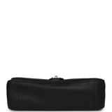 Chanel Maxi "Souplissimo" Small Flap Bag Black Grained Calfskin Silver Hardware - Thumbnail View 6