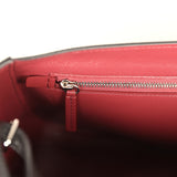 Chanel Maxi "Souplissimo" Small Flap Bag Black Grained Calfskin Silver Hardware - Thumbnail View 10