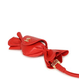 Chanel Mini Candy Bag Charm Red Lambskin Gold Hardware - Thumbnail View 5