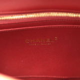 Chanel "Cheetah Print" Medium Flap Bag Light Beige Calf Hair and Black Lambskin Gold Hardware - Thumbnail View 9