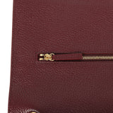Chanel Maxi "Souplissimo" Large Flap Bag Dark Burgundy Caviar Gold Hardware - Thumbnail View 8