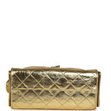 Chanel Mini 25 Hobo Bag Metallic Gold Calfskin Silver Hardware - Thumbnail View 6