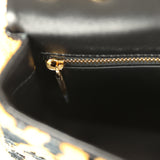 Chanel Mini Cheetah Print Flap Bag Orange, Black Sequin Gold Hardware - Thumbnail View 10