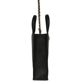 Chanel Mini "Grocery Bag" with Chain Black Calfskin Gold Hardware - Thumbnail View 3