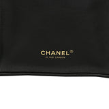 Chanel Mini "Grocery Bag" with Chain Black Calfskin Gold Hardware - Thumbnail View 8