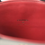 Chanel Mini "Grocery Bag" with Chain Black Calfskin Gold Hardware - Thumbnail View 10