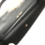 Chanel Long Top Handle Clutch with Chain Black Lizard Embossed Calfskin Gold Hardware - Thumbnail View 10