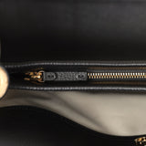 Chanel Large "Urban Essential" East West Shopping Tote Black Grained Calfskin and Beige Suede Gold Hardware - Thumbnail View 8