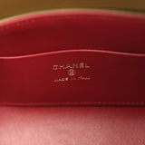 Chanel Barrel Clutch Bag with Chain Dark Khaki Suede and Calfskin Gold Hardware - Thumbnail View 8