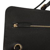 Chanel Maxi "Souplissimo" Small Flap Bag Black Grained Calfskin Gold Hardware - Thumbnail View 8