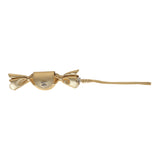 Chanel Mini Candy Bag Charm Light Gold Metallic Lambskin Silver Hardware - Thumbnail View 6