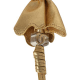 Chanel Mini Candy Bag Charm Light Gold Metallic Lambskin Silver Hardware - Thumbnail View 7