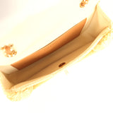 Chanel Medium "Fluffy Raffia" Flap Bag Beige Raffia Gold Hardware - Thumbnail View 8