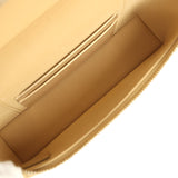 Chanel Top Handle Long Vanity Case with Chain Gold Metallic Caviar Light Gold Hardware - Thumbnail View 8