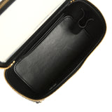 Chanel Small Tortoiseshell Top Handle Vanity Case Black Shiny Lambskin Gold Hardware - Thumbnail View 8