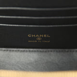 Chanel Small Tortoiseshell Top Handle Vanity Case Black Shiny Lambskin Gold Hardware - Thumbnail View 10