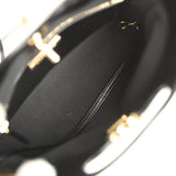 Chanel Mini "Cheetah Print" 31 Shopper Beige Calf Hair, Black Shiny Lambskin Gold Hardware - Thumbnail View 8