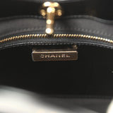 Chanel Mini "Cheetah Print" 31 Shopper Beige Calf Hair, Black Shiny Lambskin Gold Hardware - Thumbnail View 9