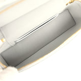 Chanel Top Handle Long Vanity Case with Chain Silver Metallic Caviar Gold Hardware - Thumbnail View 8