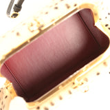 Chanel Cheetah Print Clutch with Leather Straps Light Beige Calf Hair, Black Leather Gold Hardware - Thumbnail View 8