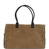 Chanel Large "Urban Essential" East West Shopping Tote Black Grained Calfskin and Beige Suede Gold Hardware - Thumbnail View 4