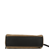 Chanel Large "Urban Essential" East West Shopping Tote Black Grained Calfskin and Beige Suede Gold Hardware - Thumbnail View 6