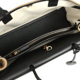 Chanel Large "Urban Essential" East West Shopping Tote Black Grained Calfskin and Beige Suede Gold Hardware - Thumbnail View 7