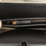 Chanel Large "Urban Essential" East West Shopping Tote Black Grained Calfskin and Beige Suede Gold Hardware - Thumbnail View 8