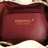 Chanel Small 25 Hobo Bag White Caviar Antique Gold Hardware - Thumbnail View 9
