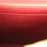 Chanel "Cheetah Print" Medium Flap Bag Light Beige Calf Hair and Black Lambskin Gold Hardware - Thumbnail View 9