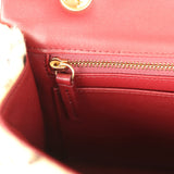 Chanel "Cheetah Print" Medium Flap Bag Light Beige Calf Hair and Black Lambskin Gold Hardware - Thumbnail View 10