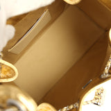 Chanel Small 25 Hobo Bag Gold Metallic Calfskin Silver Hardware - Thumbnail View 8